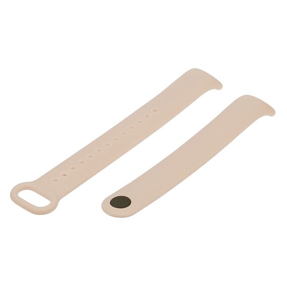 Фото 1. Силіконовий ремінець для Xiaomi Mi Band 8 01 пудровий | Yuca.com.ua