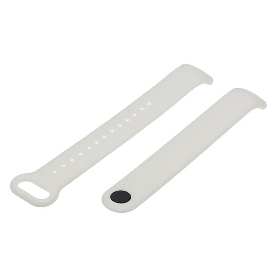 Фото 1. Силіконовий ремінець для Xiaomi Mi Band 8 02 білий | Yuca.com.ua