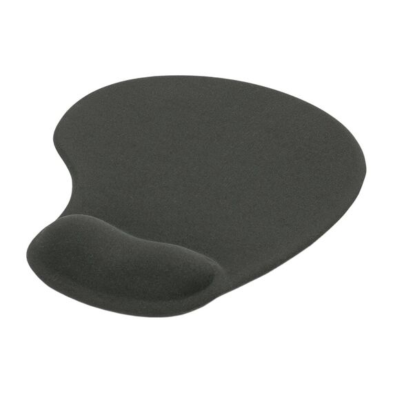 {[ru]:Коврик для мышки 230*190 mm с подушкой для запястья 
black;}