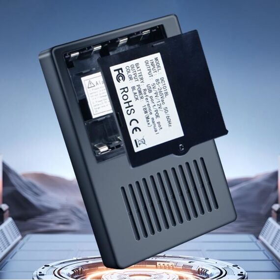 Источник резервного питания для сетевого оборудования DC1018L 12V/ 9V/ 5V, в комплекте с аккумуляторами 18650 4 шт (10 000 mAh) Фото 3