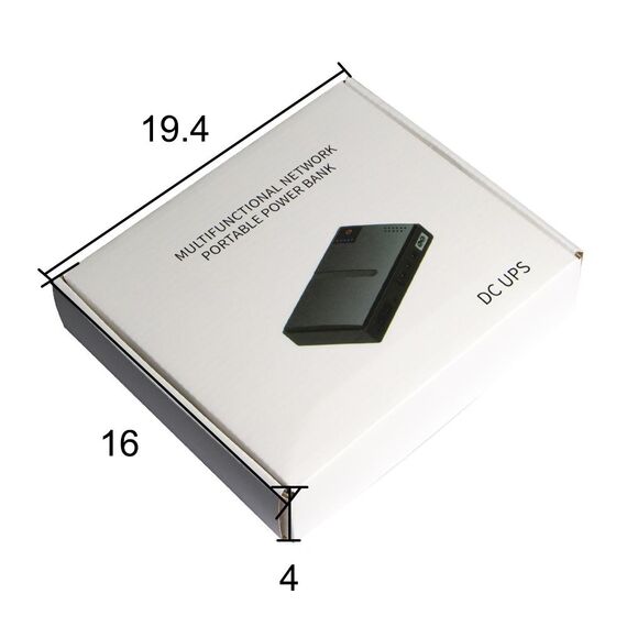 Источник резервного питания для сетевого оборудования DC1018L 12V/ 9V/ 5V, в комплекте с аккумуляторами 18650 4 шт (10 000 mAh) Фото 8