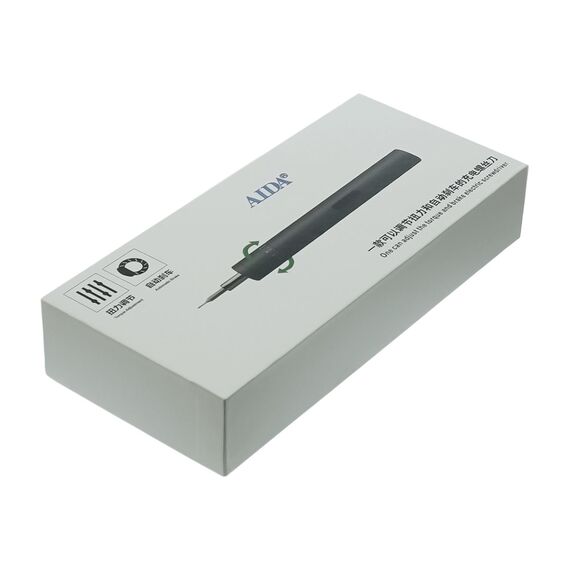 Аккумуляторная отвёртка Aida A-012 с LED подсветкой и регулировкой крутящего момента (24 биты, 5V/ 1.1A, USB-Type-C) Фото 9