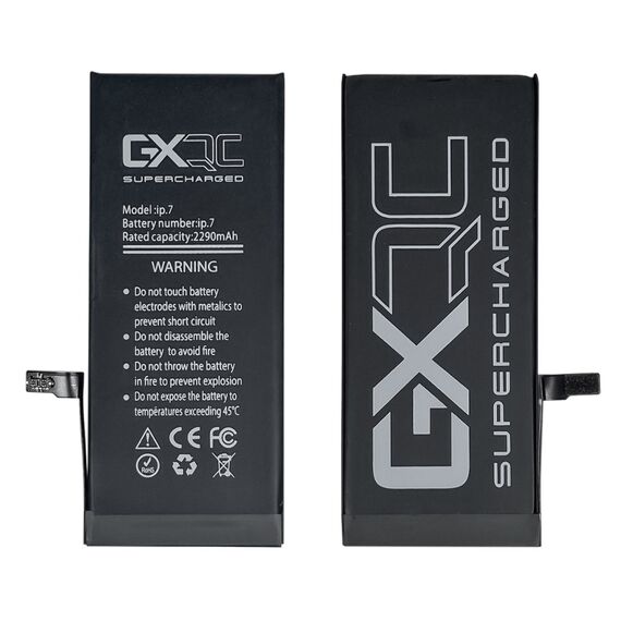 Аккумулятор GXQC Supercharged для Apple iPhone 7 IC HC, усиленный (2290 mAh) Service Pack Фото 1