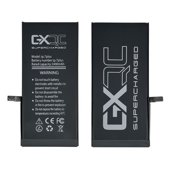 Аккумулятор GXQC Supercharged для Apple iPhone 7 Plus IC HC, усиленный (3490 mAh) Service Pack Фото 1