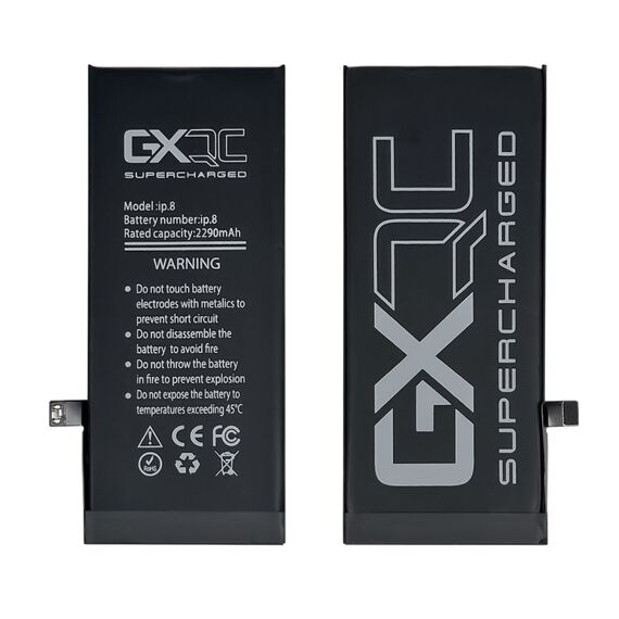 Аккумулятор GXQC Supercharged для Apple iPhone 8 IC HC, усиленный (2290 mAh) Service Pack Фото 1