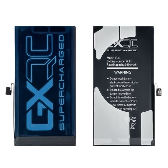 Аккумулятор GXQC Supercharged для Apple iPhone 13 IC Original (без ошибки), усиленный (3630 mAh) Service Pack Фото 2