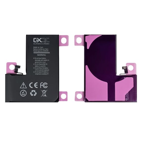 Аккумулятор GXQC Supercharged для Apple iPhone 13 Pro IC Original (без ошибки), усиленный (3330 mAh) Service Pack Фото 2