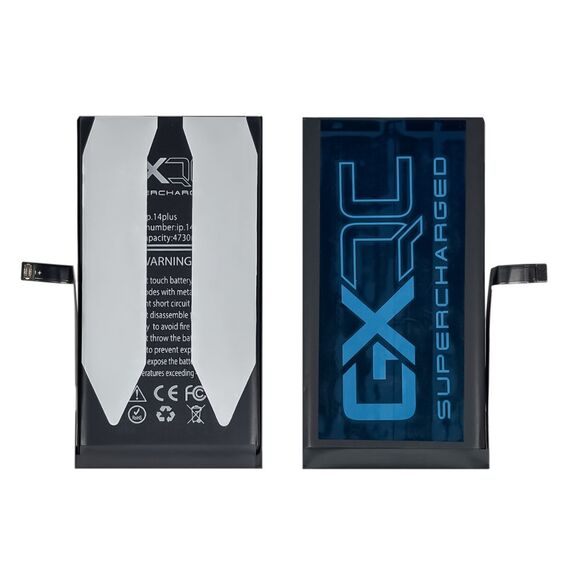 Аккумулятор GXQC Supercharged для Apple iPhone 14 Plus IC Original (без ошибки), усиленный (4730 mAh) Service Pack Фото 2