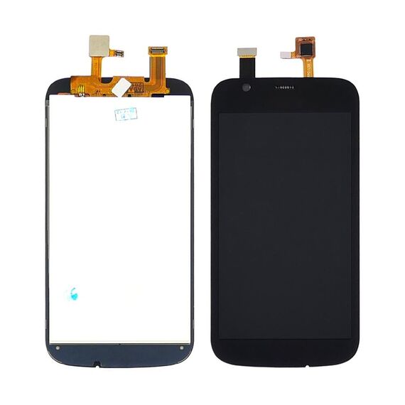 Фото 1. Дисплей для Nokia 1 з чорним тачскріном | Yuca.com.ua