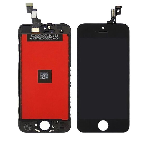 Фото 1. Дисплей для Apple iPhone 5S з чорним тачскріном | Yuca.com.ua