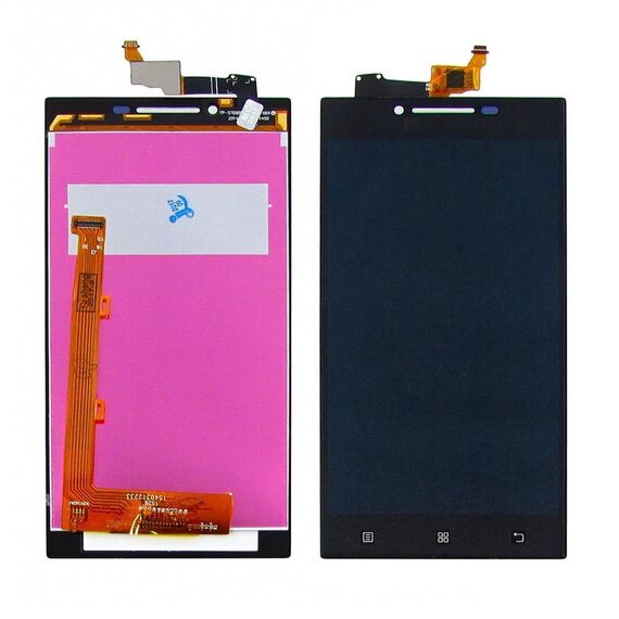 Фото 1. Дисплей для Lenovo P70 з чорним тачскріном | Yuca.com.ua