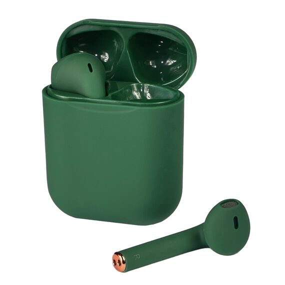 Фото 1. Бездротові TWS навушники V11 вкладиші green | Yuca.com.ua