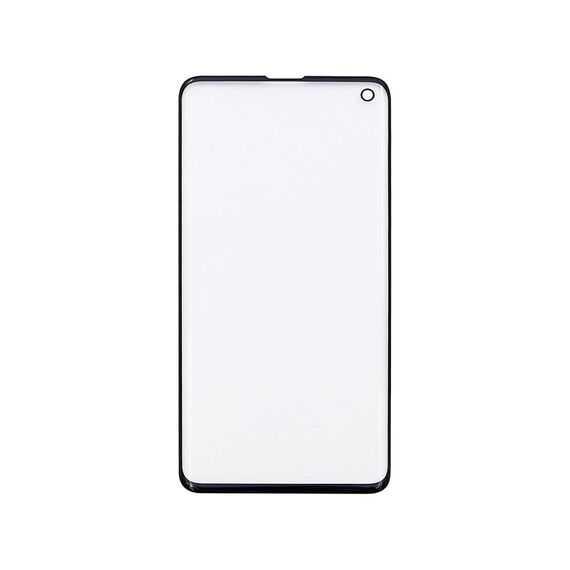 Фото 1. Скло тачскрін для Samsung G973 Galaxy S10 чорне з олеофобним покриттям, загартоване | Yuca.com.ua