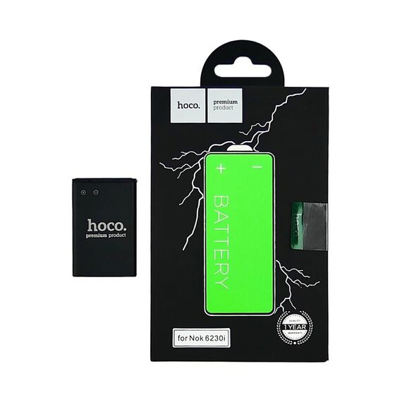 Фото 1. Акумулятор HOCO BL-5C для Nokia 2300/3100/5030/6230 / 6230i / 6600/6630 / C1-00 / C2-00 / E50 / N70 / N71 / N72 / X2-01 | Yuca.com.ua