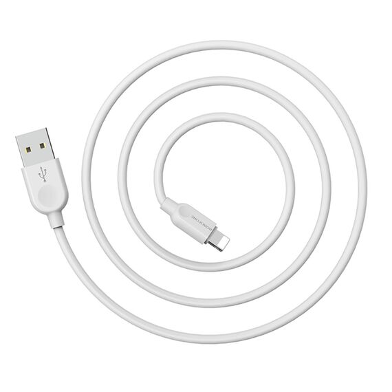 Фото 1. Кабель Borofone BX14 USB to Lightning 2m white | Yuca.com.ua