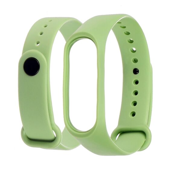 Фото 1. Ремінець силіконовий для Xiaomi Mi Band 3/4 25 болотний | Yuca.com.ua