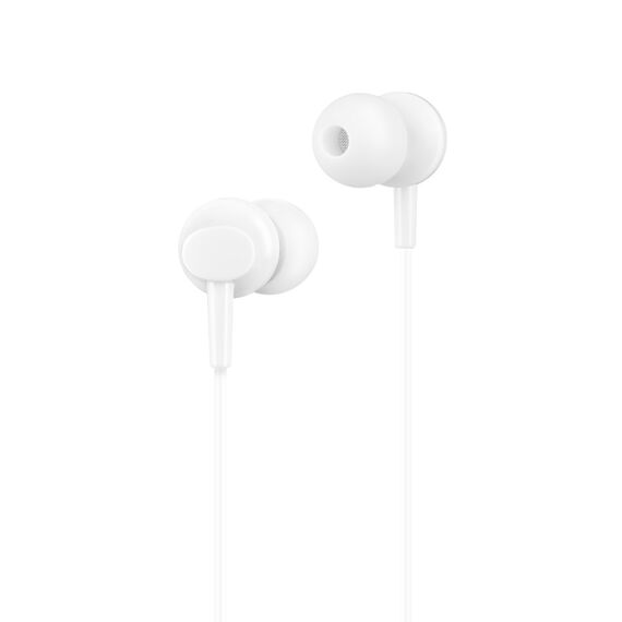 Фото 1. Навушники вакуумні Hoco M14 Jack 3.5 white | Yuca.com.ua