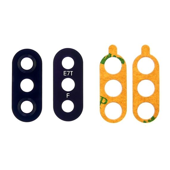 Фото 1. Скло камери для Xiaomi Redmi Note 6 Pro (E7T) чорне | Yuca.com.ua