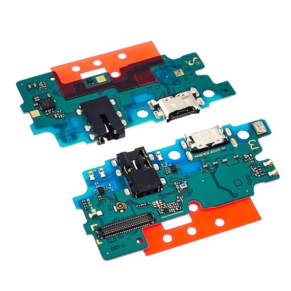 Фото 1. Роз'єм зарядки для Samsung A305 Galaxy A30 (2019) на платі з мікросхемою, мікрофоном і компонентами | Yuca.com.ua