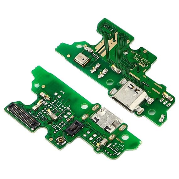 Фото 1. Роз'єм зарядки для Huawei Honor 6X (BLN-L21) / Mate 9 Lite / GR5 (2017) на платі з мікрофоном і компонентами | Yuca.com.ua