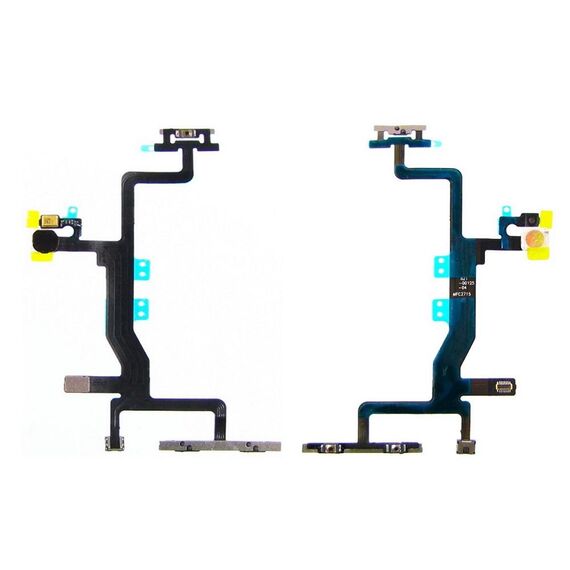 Фото 1. Шлейф для Apple iPhone 6s на кнопки вкл./вимк., регулювання гучності, з спалахом і мікрофоном | Yuca.com.ua