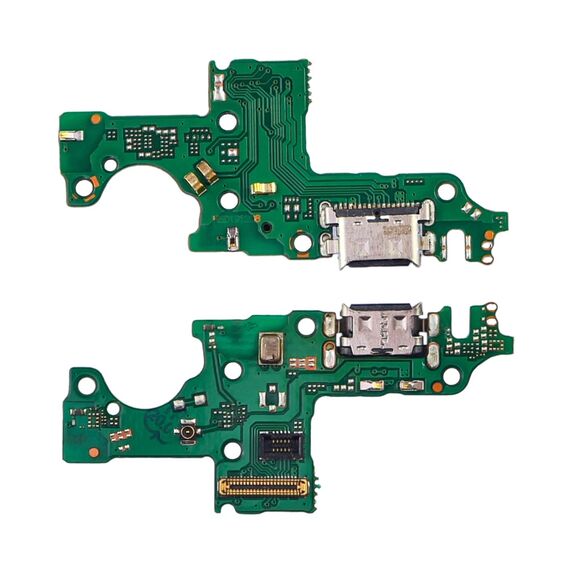 Фото 1. Роз'єм зарядки для Huawei Honor 20 Lite на платі з мікрофоном і компонентами | Yuca.com.ua