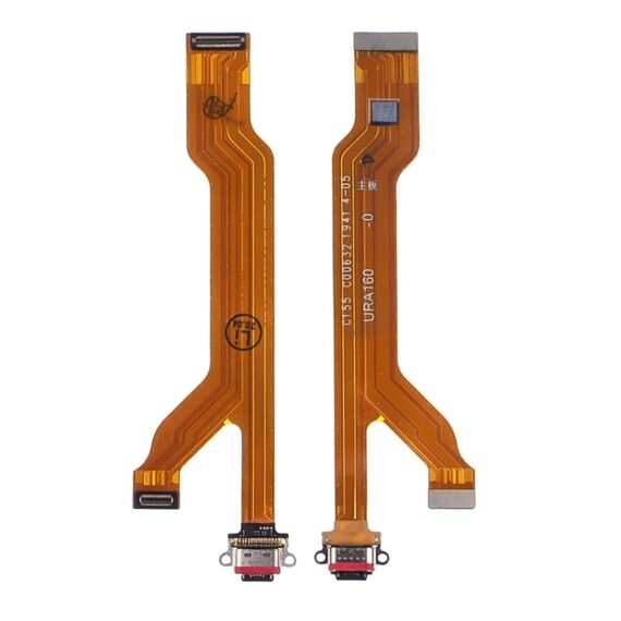 Фото 1. Роз'єм зарядки для Realme 5 Pro (USB Type-C) на шлейфі | Yuca.com.ua