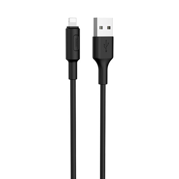 Фото 1. Кабель Hoco X25 USB to Lightning 1m black | Yuca.com.ua