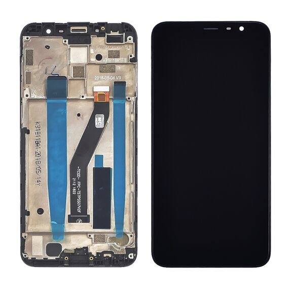 Фото 1. Дисплей для Meizu M6T з чорним тачскріном і корпусною рамкою | Yuca.com.ua
