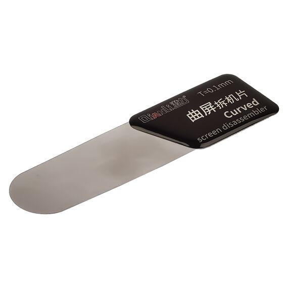 Фото 1. Лопатка металева QianLi T01 для відокремлення дисплея від рамки, товщина 0.1мм | Yuca.com.ua