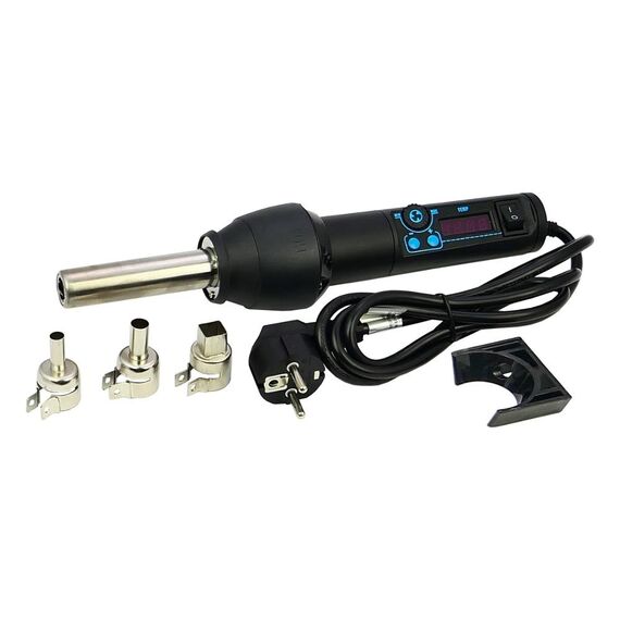 Фото 1. Термофен WEP 8858-I з вбудованим цифровим блоком управління (регулювання t 100-480°C, 650W, 220V) | Yuca.com.ua