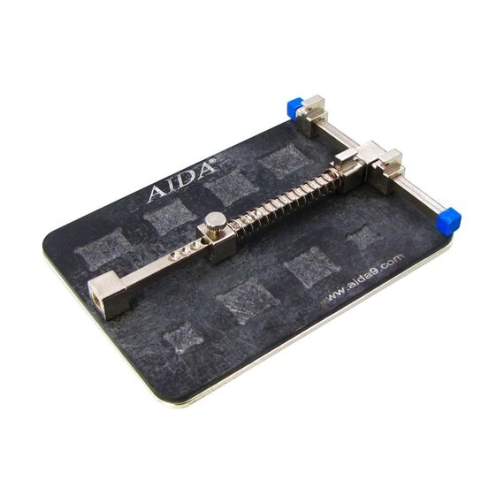 Фото 1. Тримач плат Aida A-1214 з високотемпературного композиту з гніздами під BGA мікросхеми (тримач на пружині) | Yuca.com.ua
