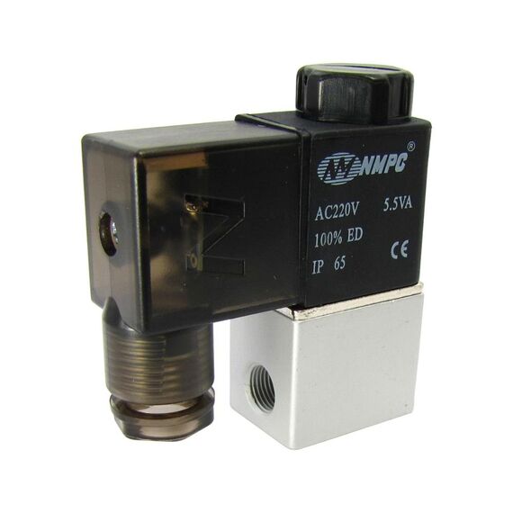 Фото 1. Пневматичний електромагнітний клапан 3V1-06, тиск 0-1 MPa, AC-220V | Yuca.com.ua