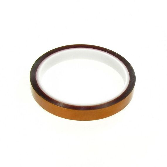 Фото 1. Термостійкий скотч каптоновий, коричневий 12 мм (max t 300 гр) | Yuca.com.ua