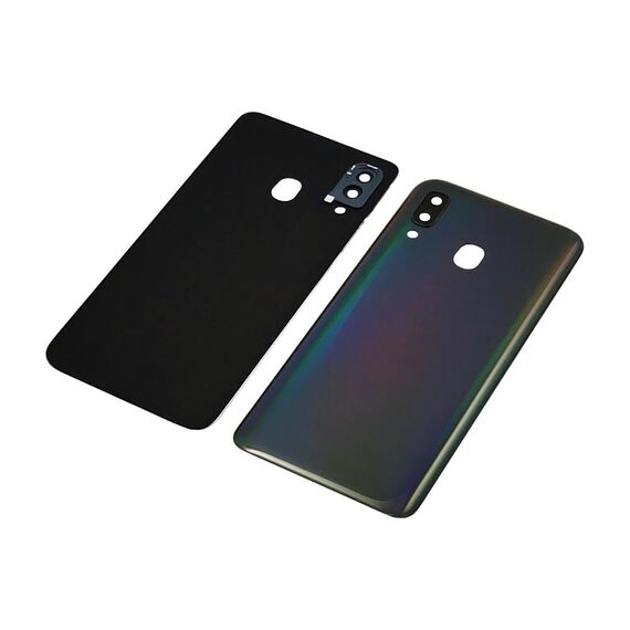 Фото 1. Задня кришка для Samsung A405 Galaxy A40 (2019) чорна | Yuca.com.ua