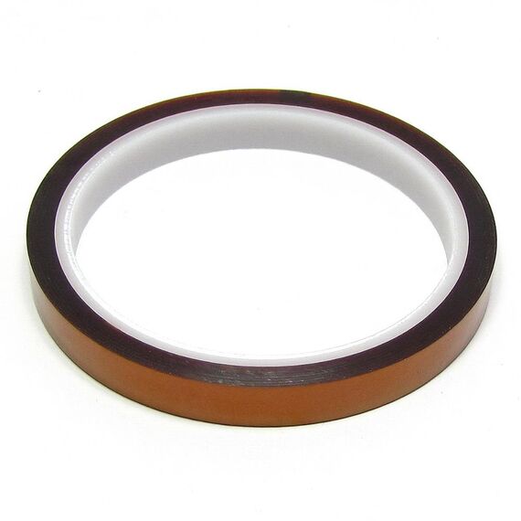 Фото 1. Термостійкий скотч каптоновий, коричневий 10 мм (max t 300 гр) | Yuca.com.ua