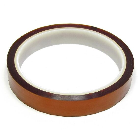 Фото 1. Термостійкий скотч каптоновий, коричневий 15 мм (max t 300 гр) | Yuca.com.ua