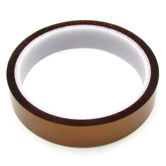 Фото 1. Термостійкий скотч каптоновий, коричневий 20 мм (max t 300 гр) | Yuca.com.ua