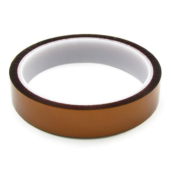 Фото 1. Термостійкий скотч каптоновий, коричневий 25 мм (max t 300 гр) | Yuca.com.ua