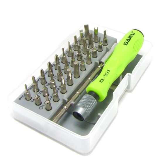 Фото 1. Набір викруток Baku BK-3035 (Ручка+30 насадок) | Yuca.com.ua