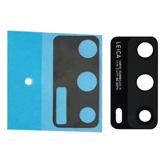 Фото 1. Скло камери для Huawei P40 чорне | Yuca.com.ua