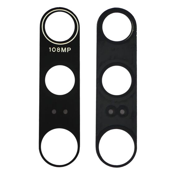 Фото 1. Скло камери для Xiaomi Mi10 Pro чорне | Yuca.com.ua