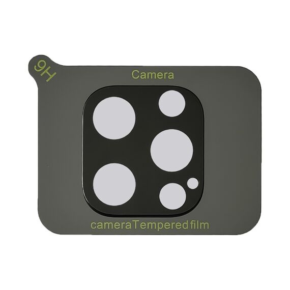 Фото 1. Захисне скло для Apple на камеру iPhone 12 Pro Full Glue (2.5D, Black) | Yuca.com.ua