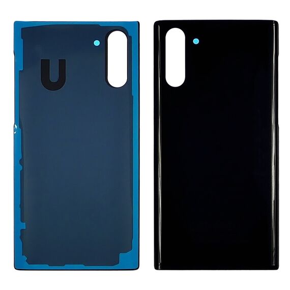 Фото 1. Заднє скло корпусу для Samsung N970F Galaxy Note10 чорне | Yuca.com.ua