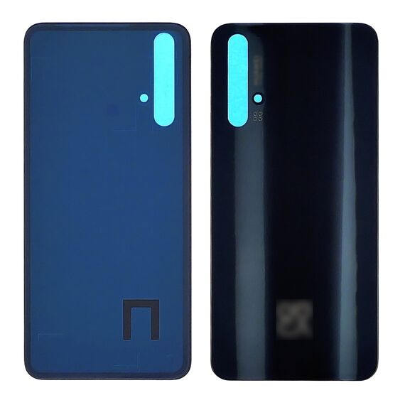 Фото 1. Заднє скло корпусу для Huawei Nova 5T чорне | Yuca.com.ua