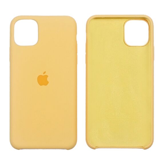 Фото 1. Чохол Silicone Case для Apple iPhone 11 Pro Max Yellow | Yuca.com.ua