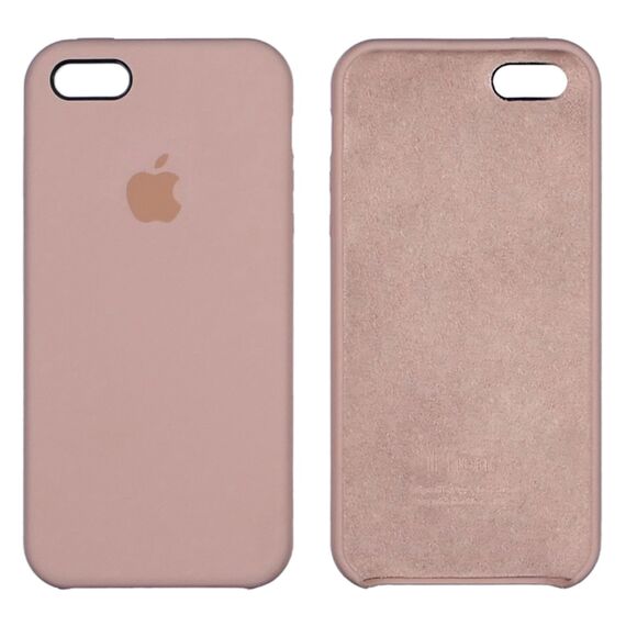 Фото 1. Чохол Silicone Case для Apple iPhone 5 / 5S / 5C / SE Pink sand | Yuca.com.ua