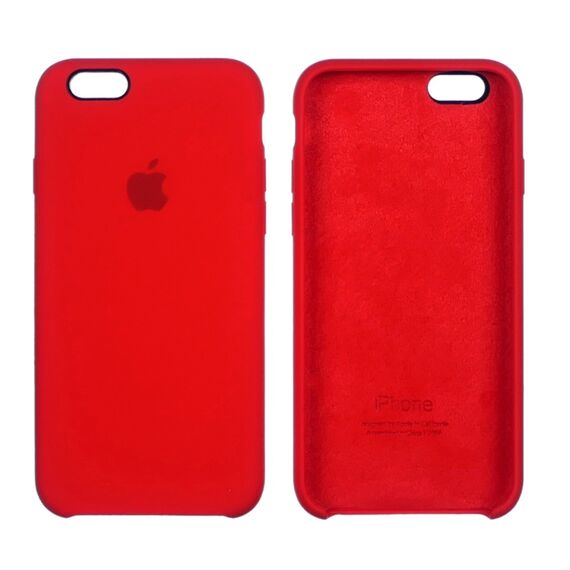 Фото 1. Чохол Silicone Case для Apple iPhone 6 / 6s Red | Yuca.com.ua
