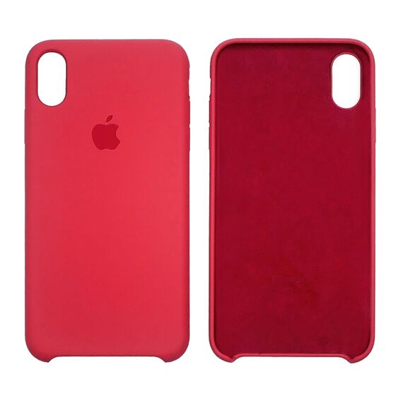 Фото 1. Чохол Silicone Case для Apple iPhone XS Max Camellia | Yuca.com.ua