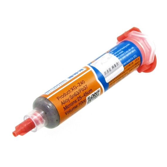 Фото 1. Паста BGA Mechanic XG-Z40 у шприці, 35г | Yuca.com.ua